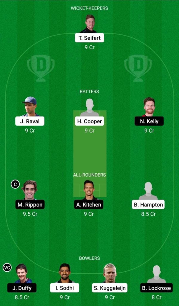 Dream 11 Fantasy Team 1 for ND vs OV