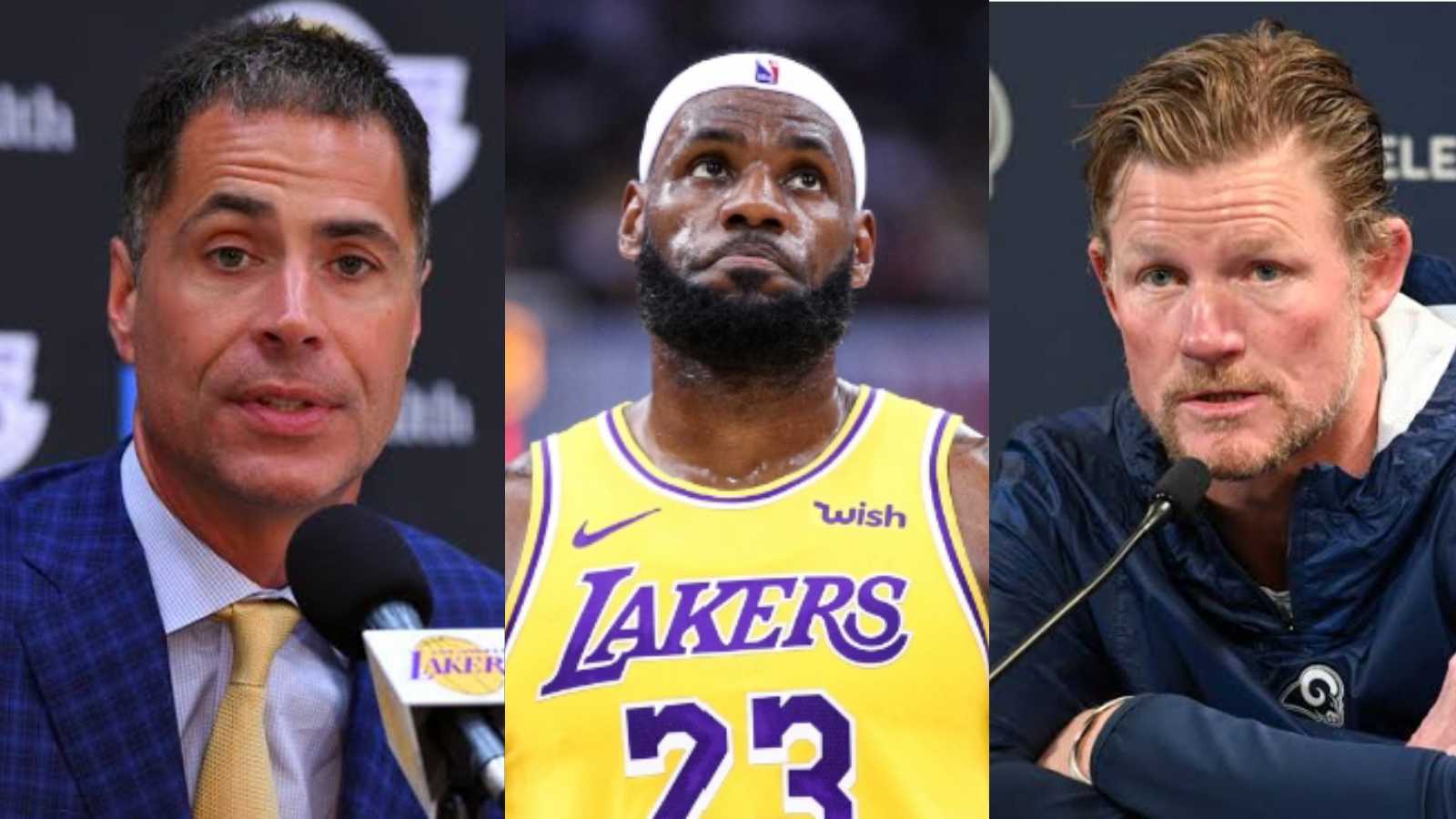 “My type of guy” LeBron James takes dig at Lakers GM Rob Pelinka by praising Rams’ Les Snead