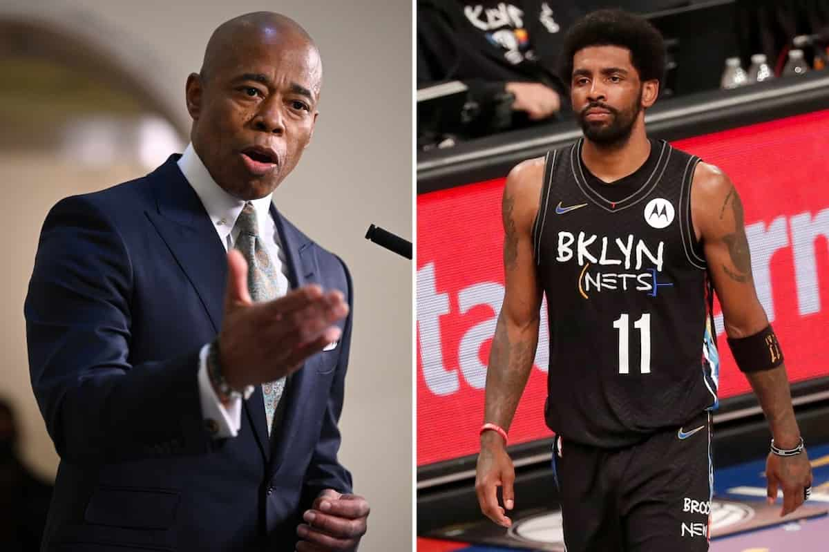 “Not again Mannn!” Kyrie Irving hit once again with harsh reality check BY NYC Mayor Eric Adams 