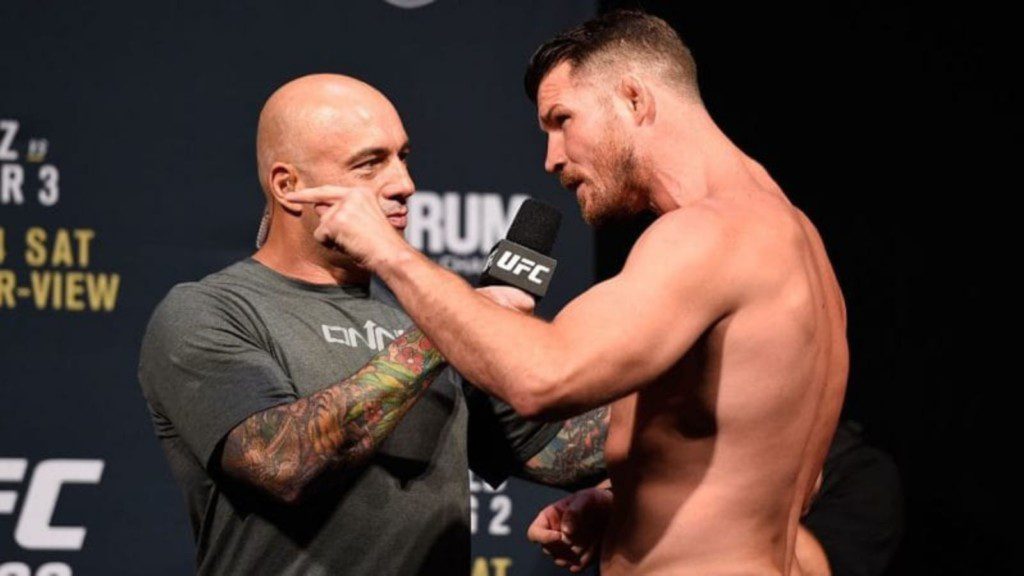 Michael Bisping and joe rogan