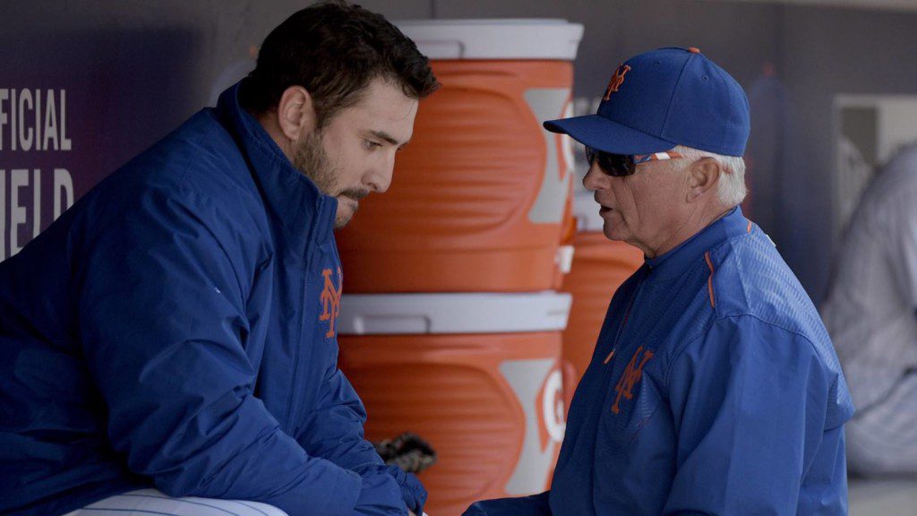 Matt Harvey and Terry Collins