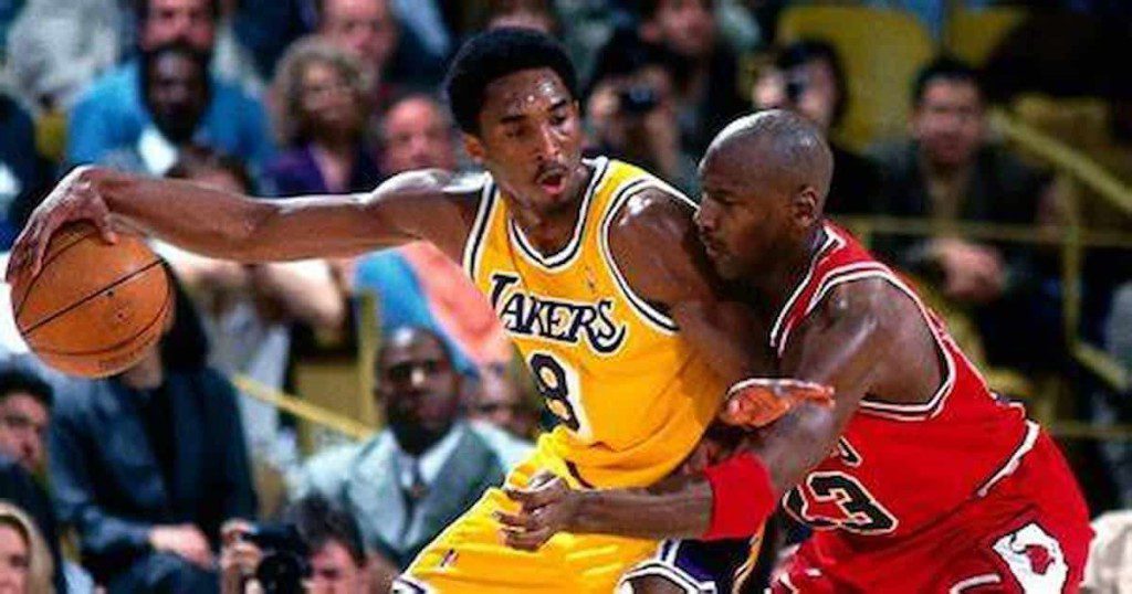 Kobe Bryant and Michael Jordan