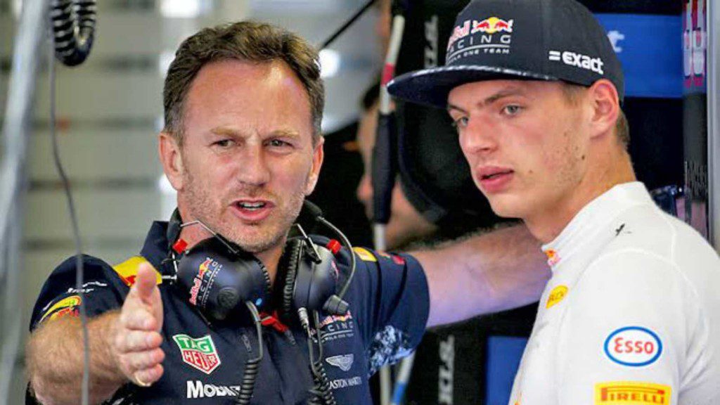 Max Verstappen, Christian Horner