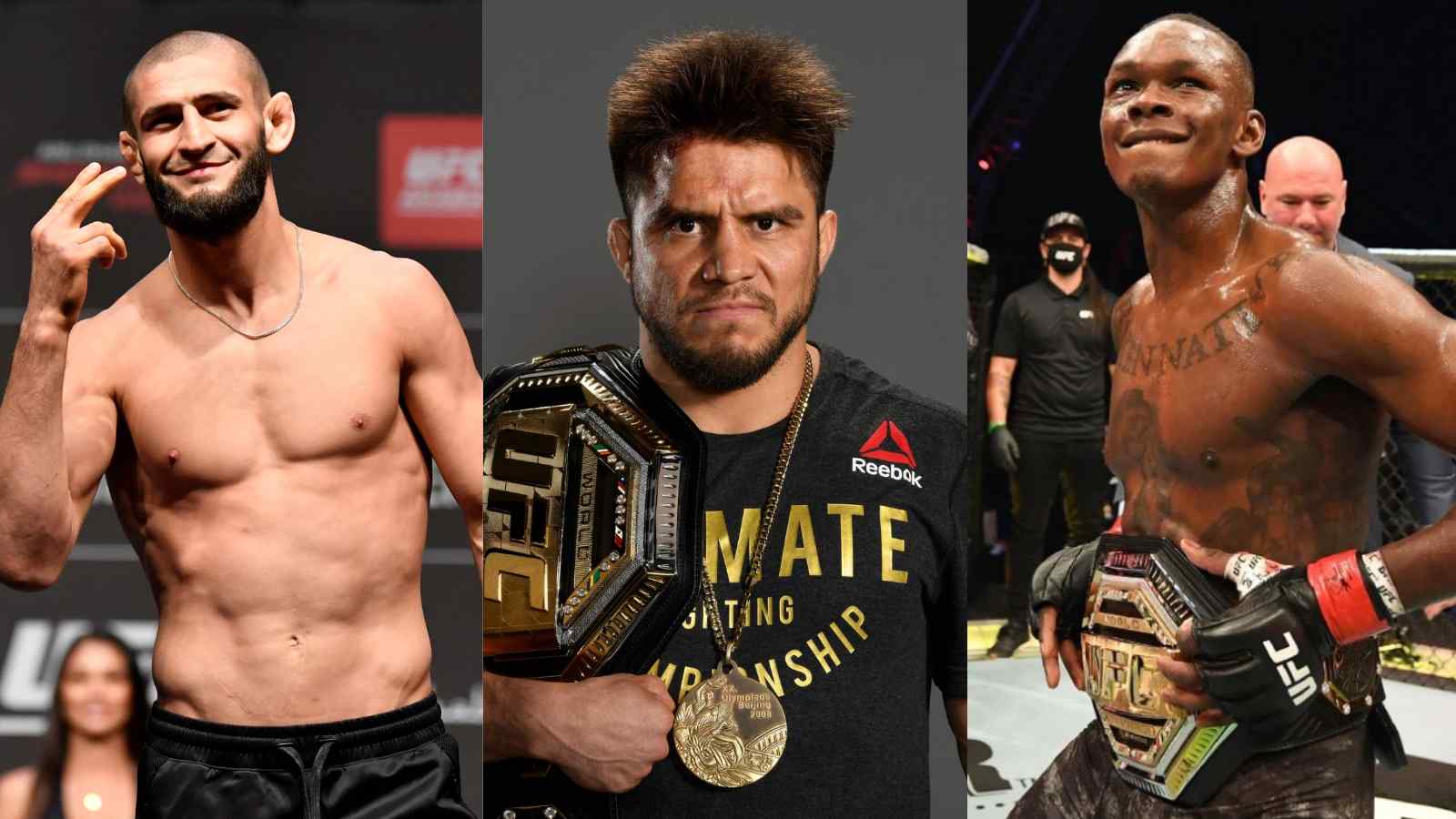 “He’s the biggest threat”- Henry Cejudo believes Khamzat Chimaev could test Israel Adesanya’s wrestling