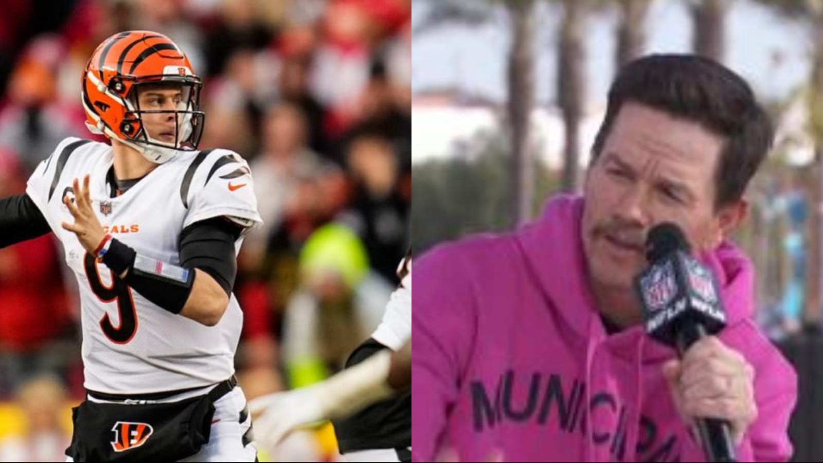 “I’m gonna go with…” Superstar, Mark Wahlberg, makes his surprising Super Bowl LVI pick