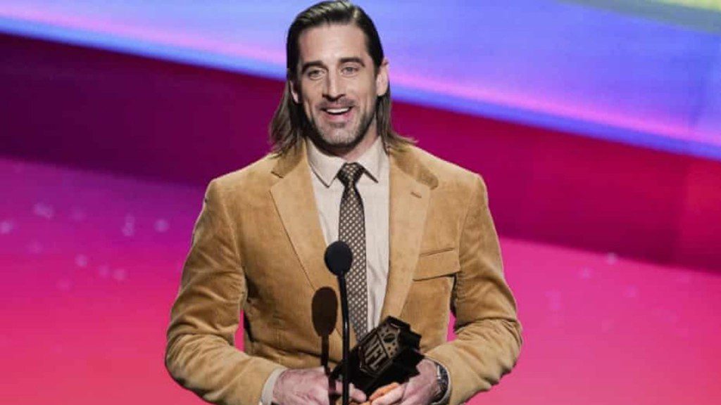 Aaron Rodgers was named the NFL MVP