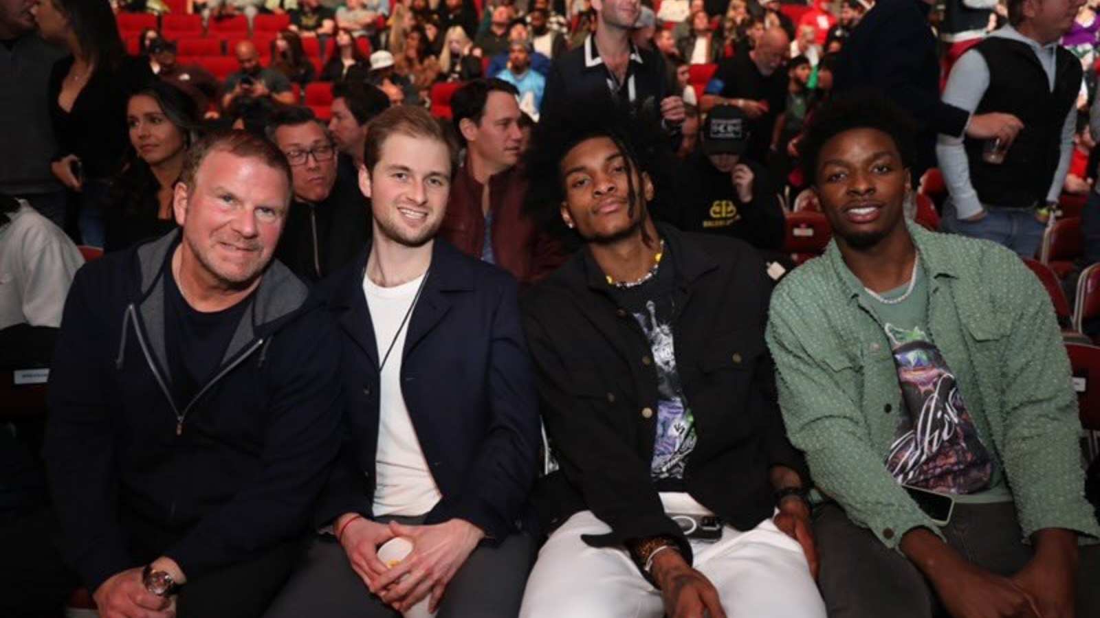 Houston Rockets stars spotted at UFC 271 as Israel Adesanya clinches his 11th straight middleweight contest