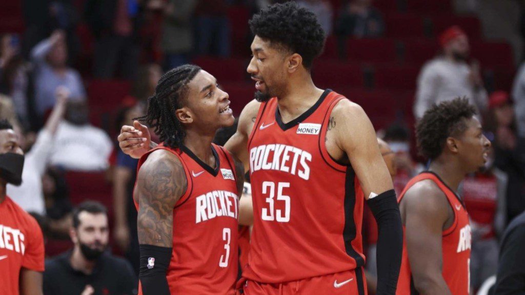 Houston Rockets star players Kevin Porter Jr. and Christian Wood