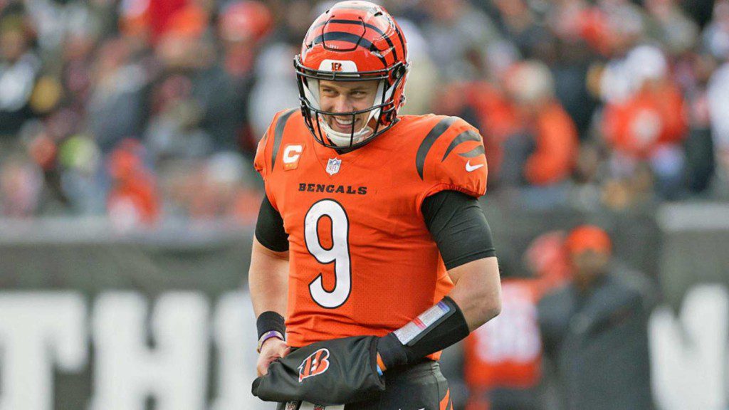 Joe Burrow in action for the Bengals