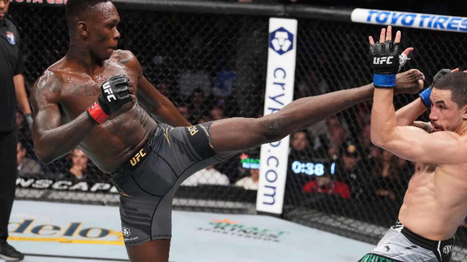 Dwayne “The Rock” Johnson, Khabib Nurmagomedov, and other stars react to Israel Adesanya reigning supreme against Robert Whittaker at UFC 271