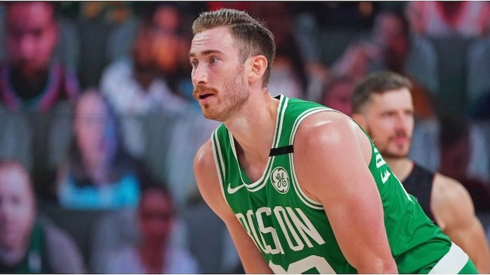 Gordon Hayward’s wife launches attack on Gary Trent Jr after scaring injury to Hornets marquee