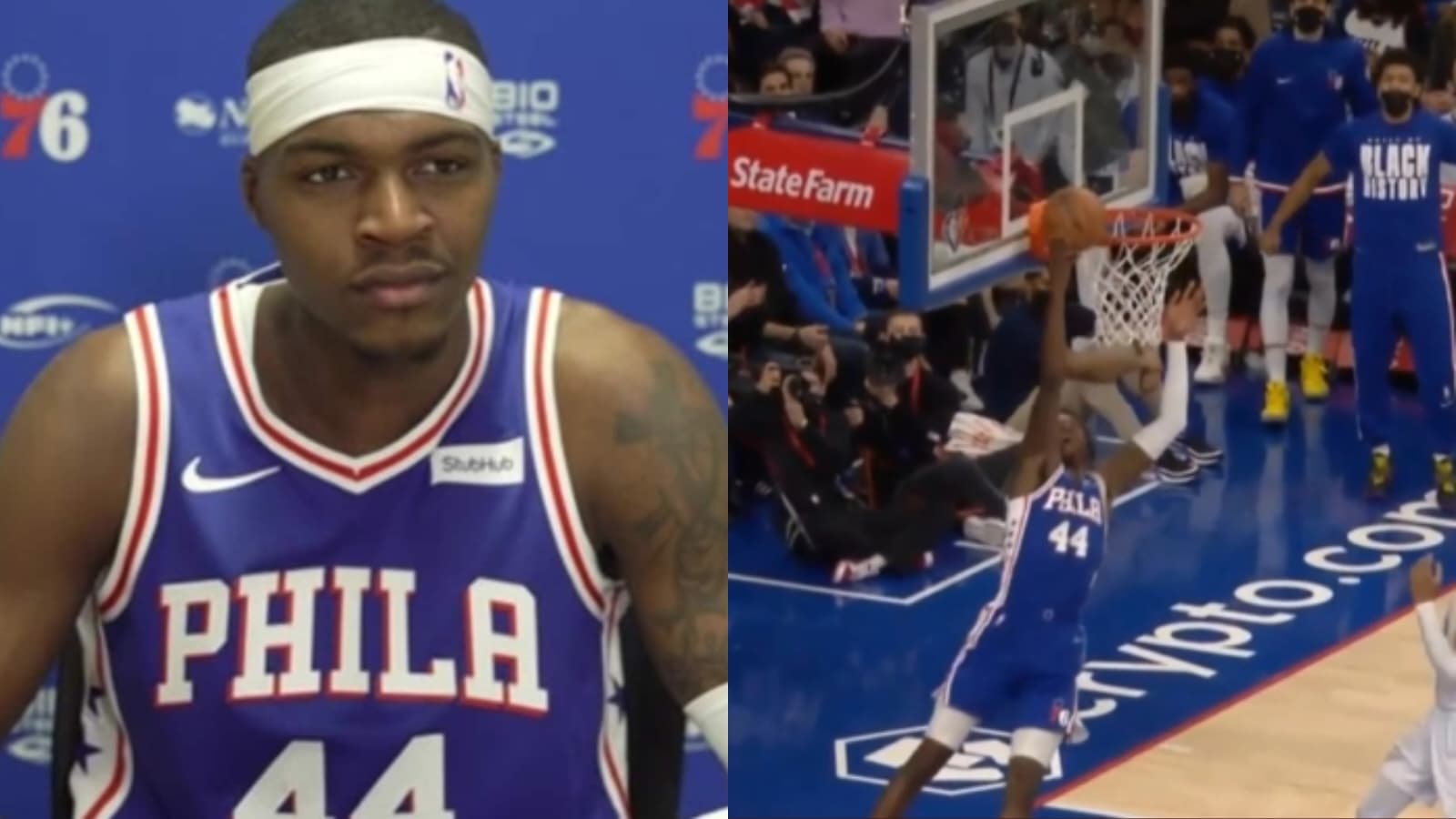 “Straight from the Looney Squad”: Fans react to Paul Reed blowing up a wide-open dunk in Sixers vs Thunder showdown