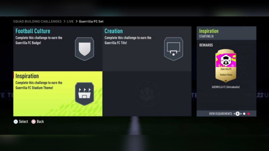 Guerrilla FC Set in FIFA 22