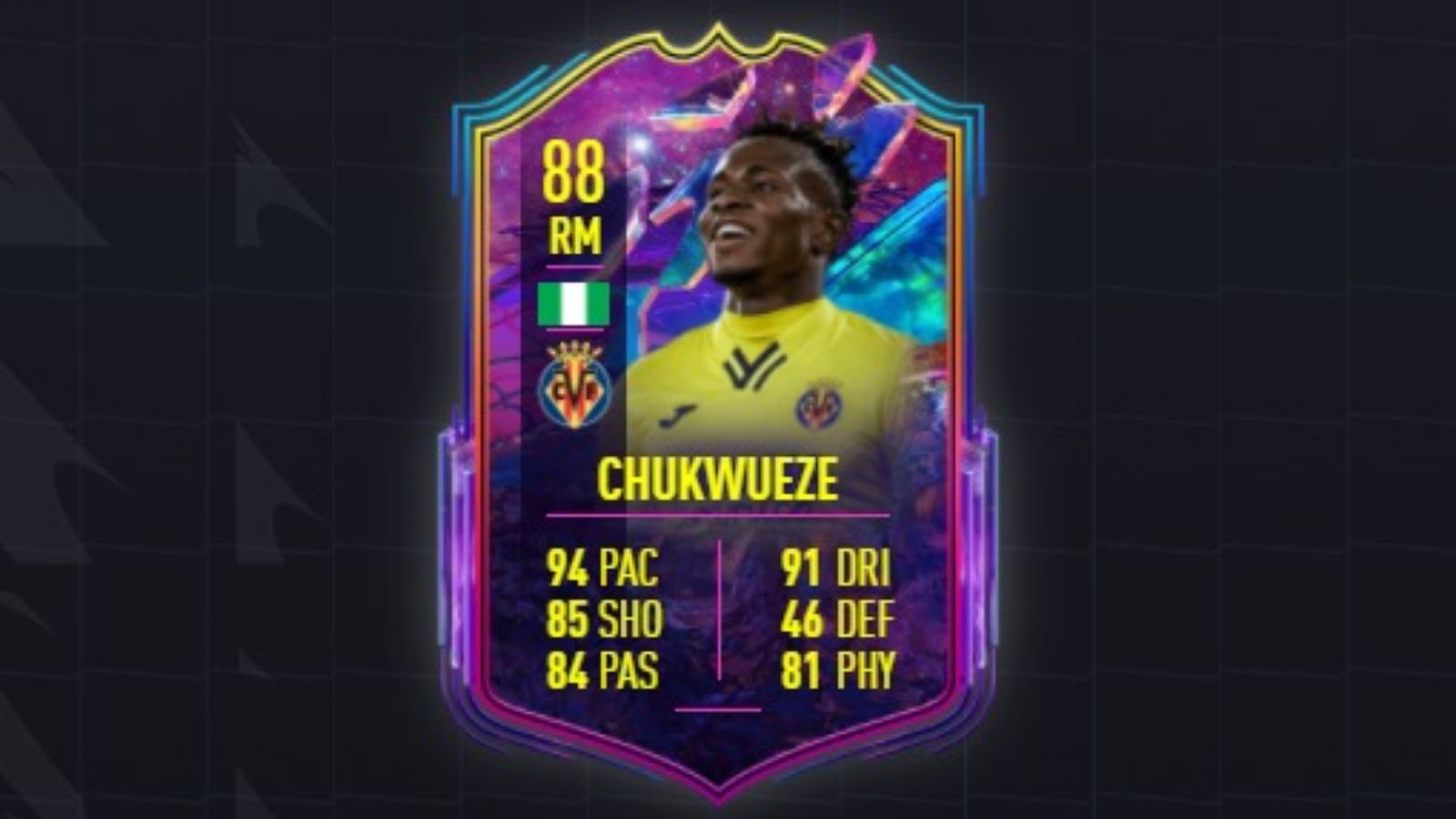 How to complete the Chukwueze FIFA 22 Future Stars Players Objectives?