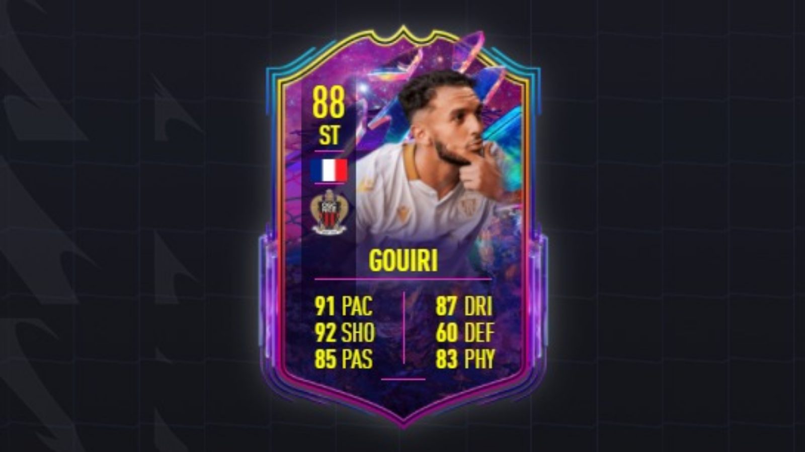 How to complete the Gouiri FIFA 22 Future Stars Players Objectives?