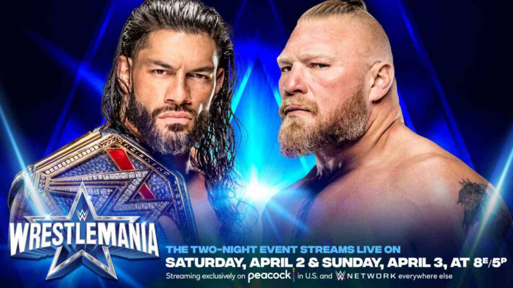 Roman reigns vs Brock Lesnar: WrestleMania 38