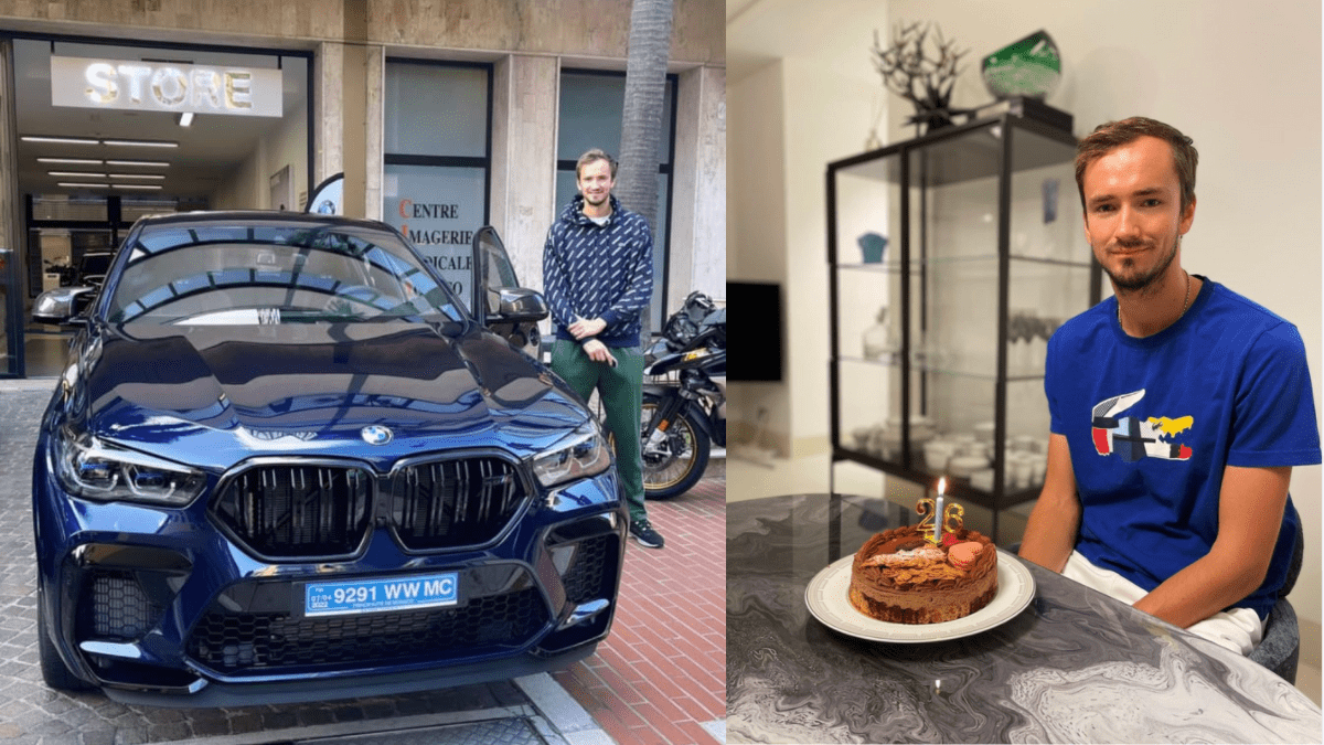 Watch: Daniil Medvedev gifted a brand new BMW for 26th Birthday!