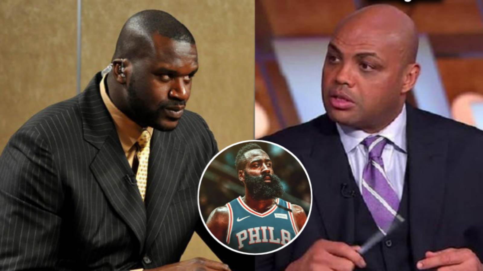 “One guy gonna have to take a backseat”: Charles Barkley and Shaquille O’Neal discuss the pros and cons to James Harden to Sixers