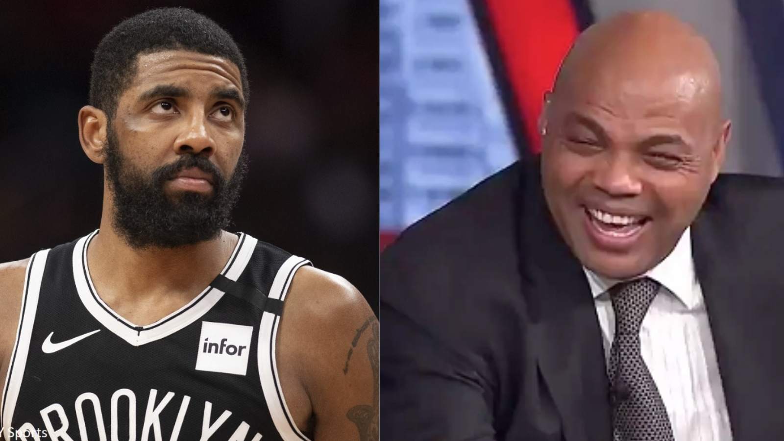 “Half man, half a season” Charles Barkley lashes onto Kyrie Irving whilst broadcasting the Nets vs Wizards showdown