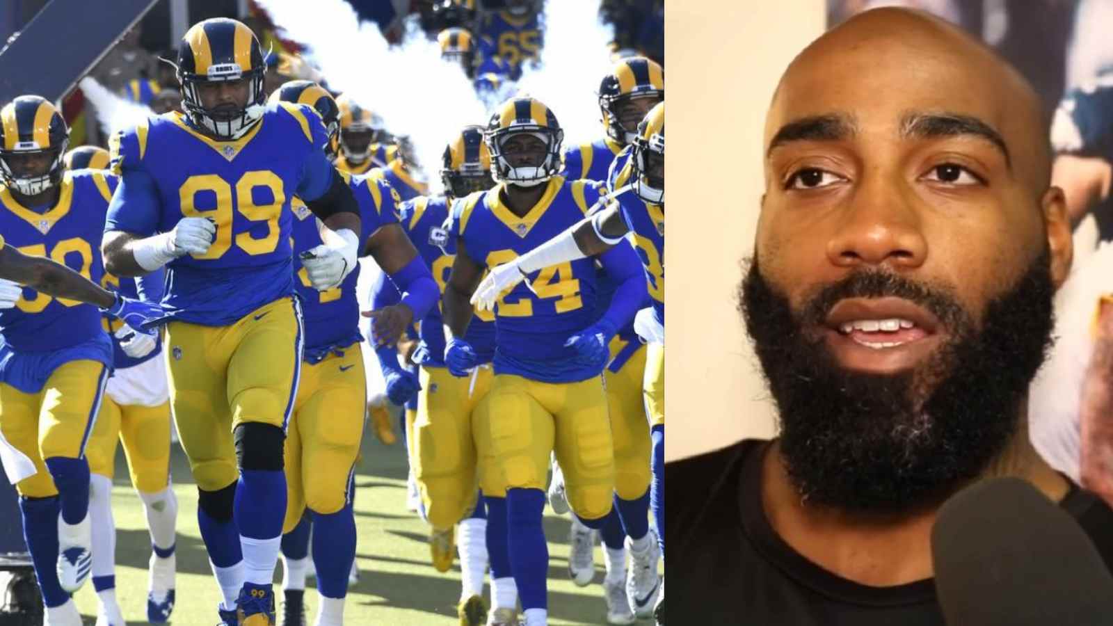 “How they’re gonna stop this defensive line?” – DeAngelo Hall breaks down Los Angeles Rams defense that will cause the Bengals nightmares in Super Bowl