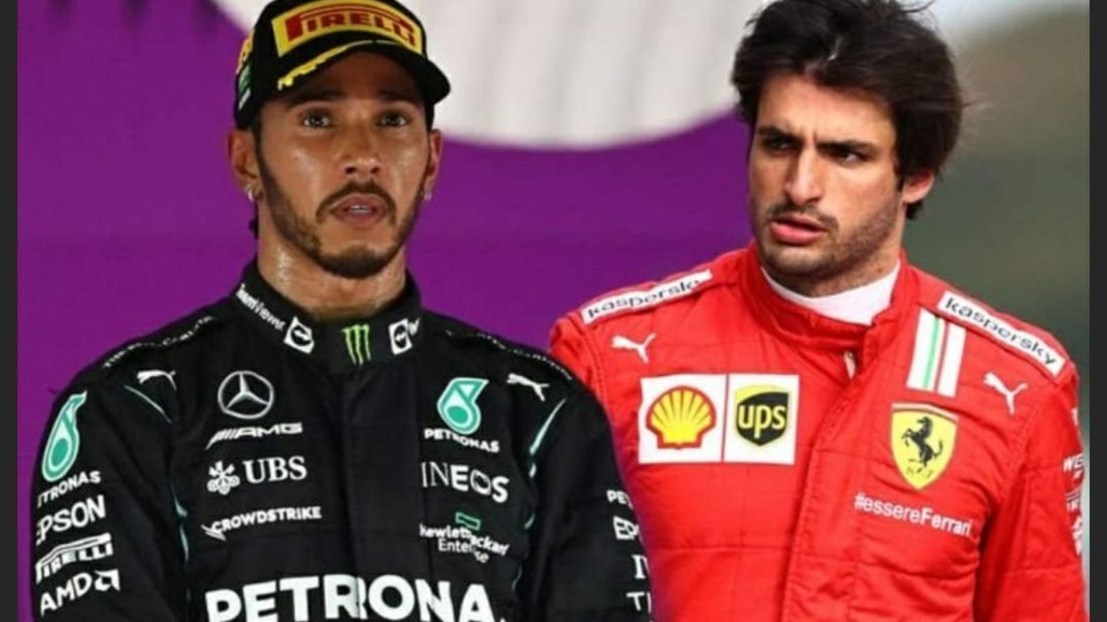 ‘Surprised that he avoided making a mess at the end!’ Carlos Sainz applauds Lewis Hamilton’s conduct despite Abu Dhabi GP ending