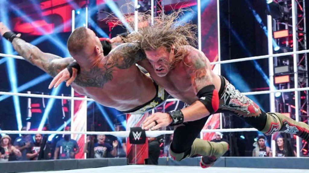 Edge and Randy Orton at WWE Backlash 2020