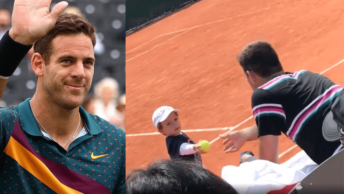 Watch: Juan Martin del Potro shares a beautiful moment with the ball boy at Argentina Open