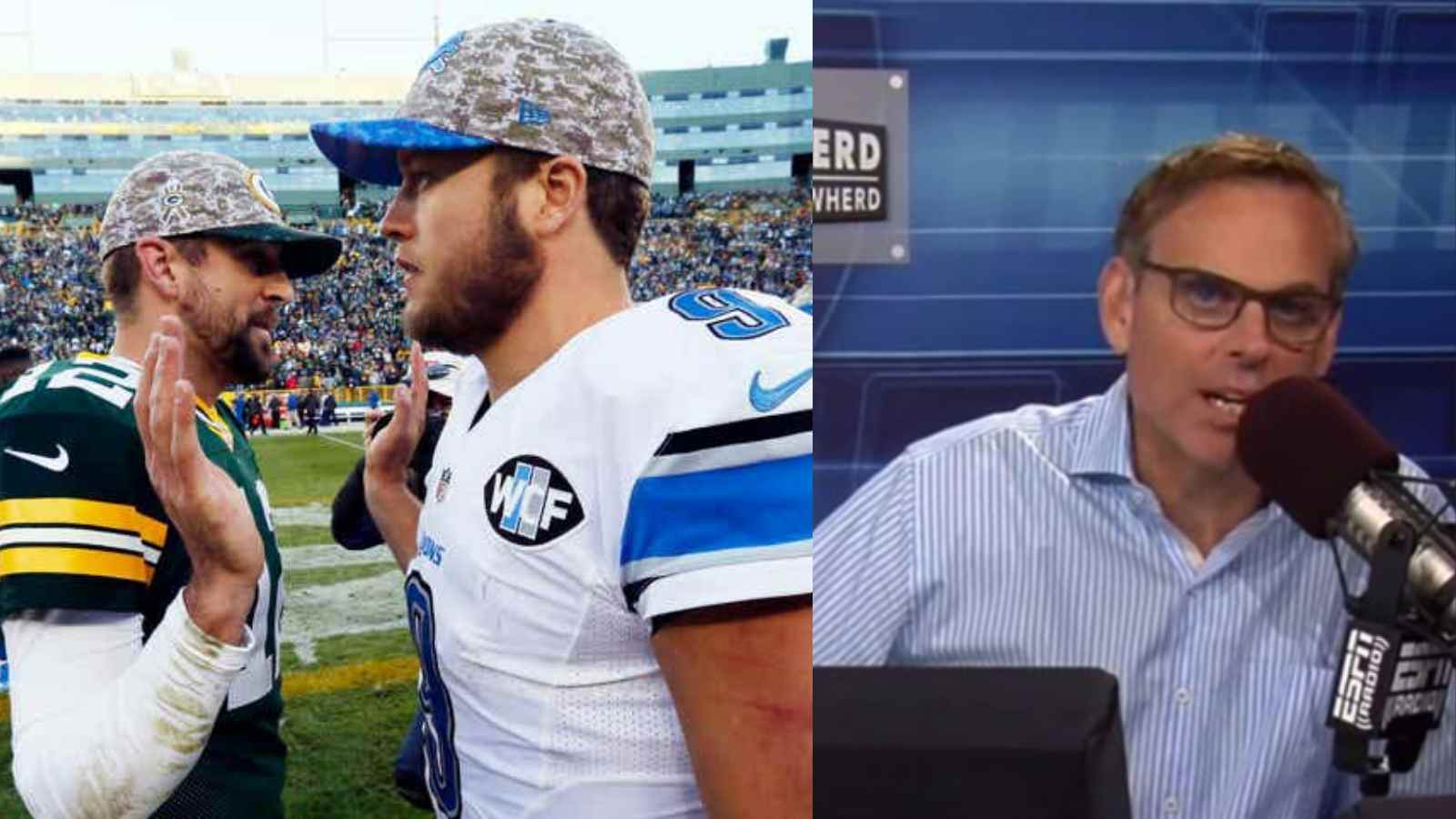 “Aaron Rodgers couldn’t get off the bench until year 4,” Colin Cowherd destroys Packers QB comparing him to Matthew Stafford