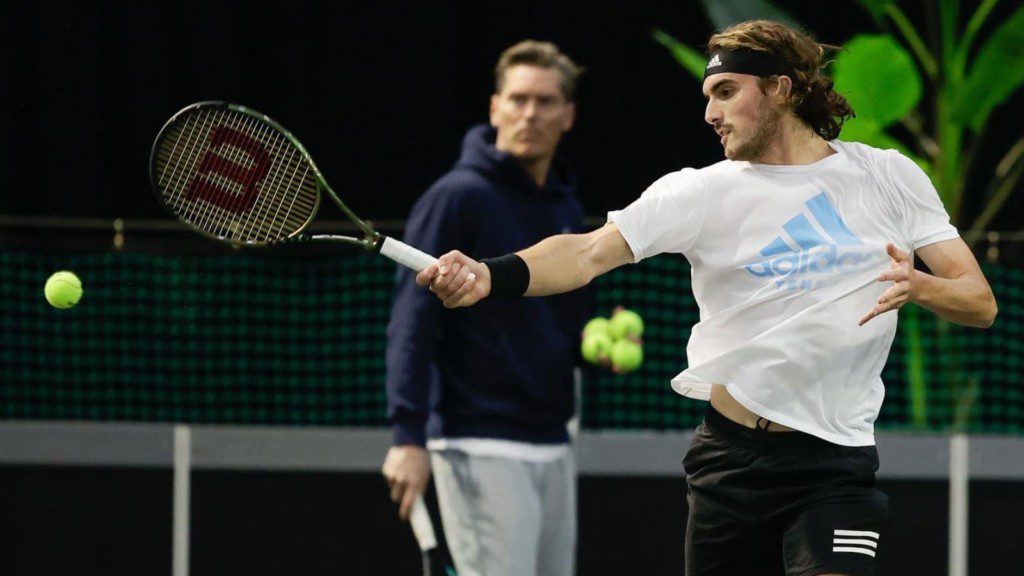 Stefanos Tsitsipas and Thomas Enqvisty