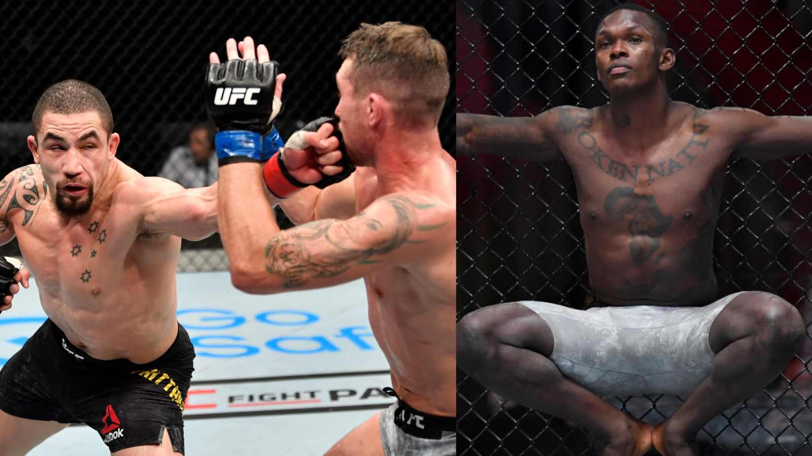 “People have low standards”- Israel Adesanya isn’t impressed by Robert Whittaker’s last three performances