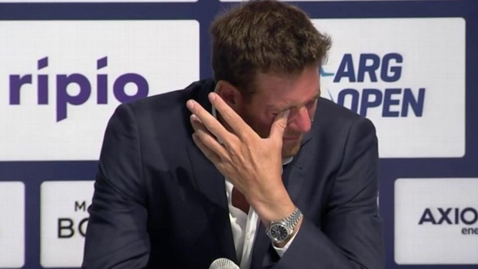 WATCH: “More of a farewell than a return” Juan Martin del Potro BREAKS DOWN in press conference as he is set to announce retirement after long struggle with injuries