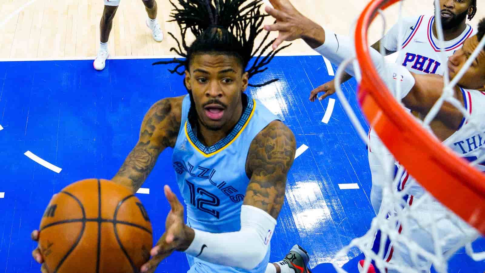 “Shit looked so effortless” NBA Twitter divided on JA Morant unleashing armageddon on Magic