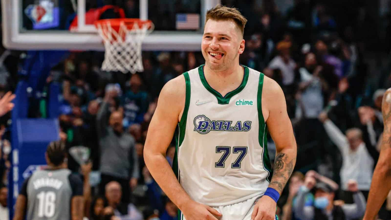 “Sent him back to Hollywood” NBA Twitter reacts to the Luka Doncic posterising Sixers’ big man Andre Drummond