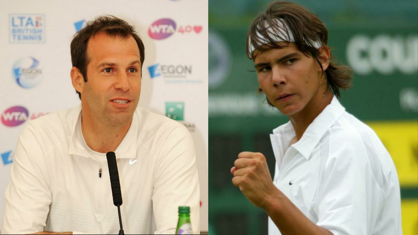 “I had never seen anything like it” Greg Rusedski recalls the first time he saw Rafael Nadal on court!