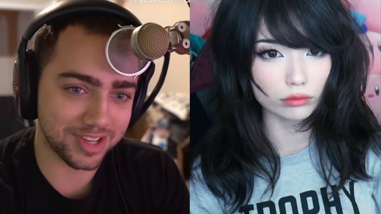 “Doesn’t go with her to help her” Mizkif gets exposed in front of Emiru by Dave