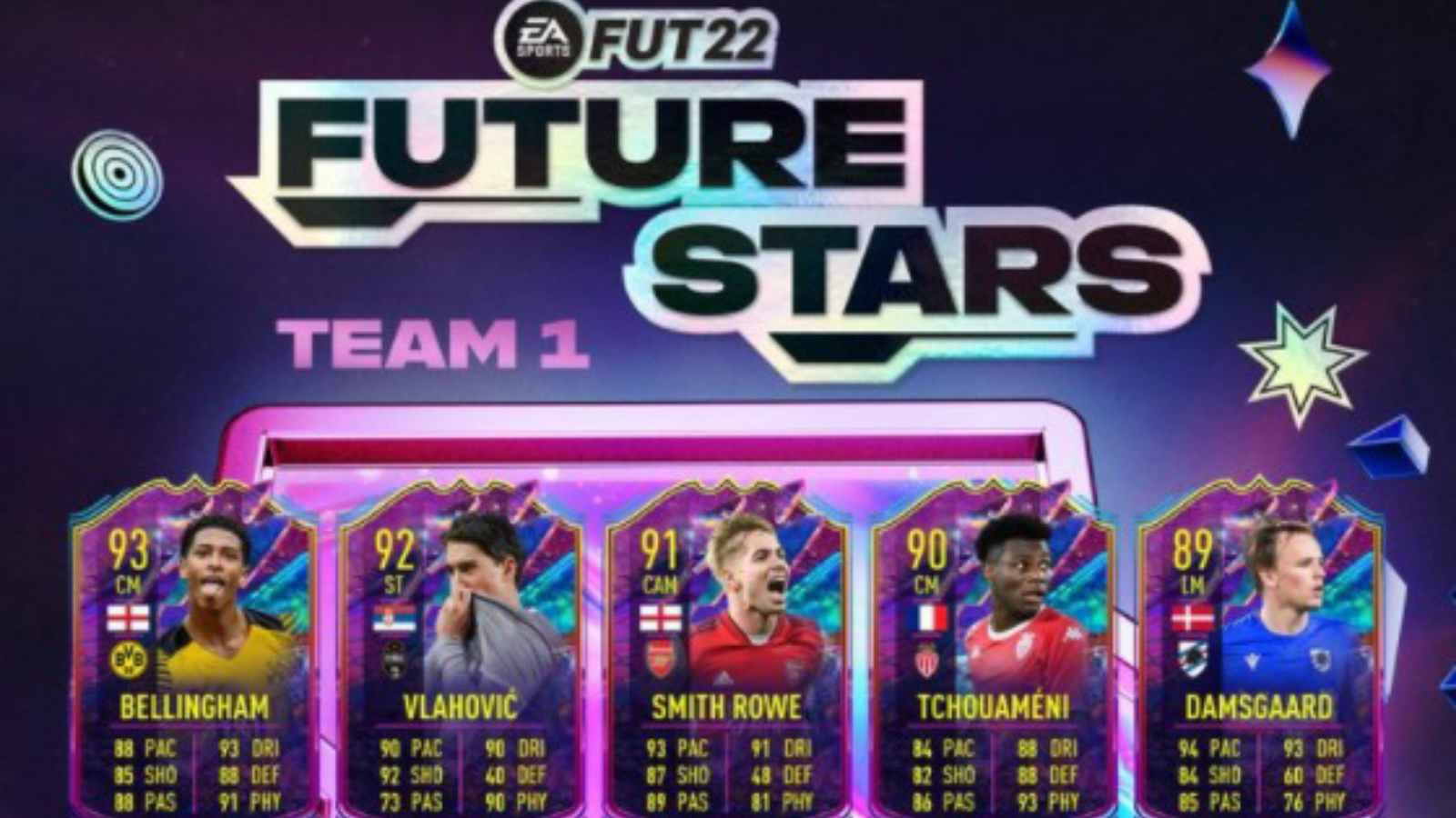 FIFA 22 Future Stars Team 1: Full list of players revealed today!