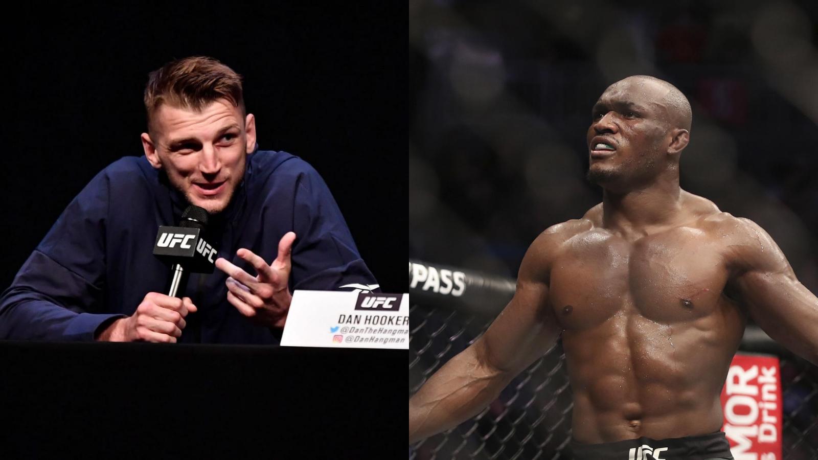 “That’s a big jump”- Dan Hooker skeptical about Kamaru Usman’s move to 205-lbs