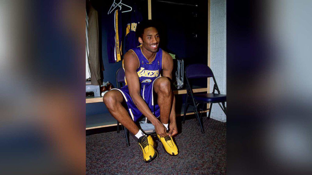 Kobe Bryant with Adidas