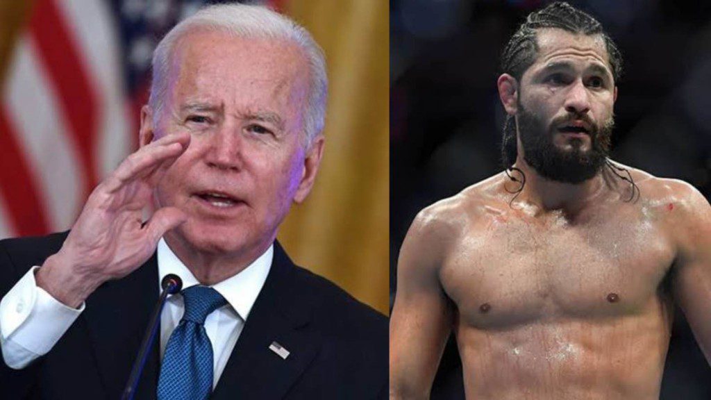 Jorge Masvidal takes a jibe at Joe Biden