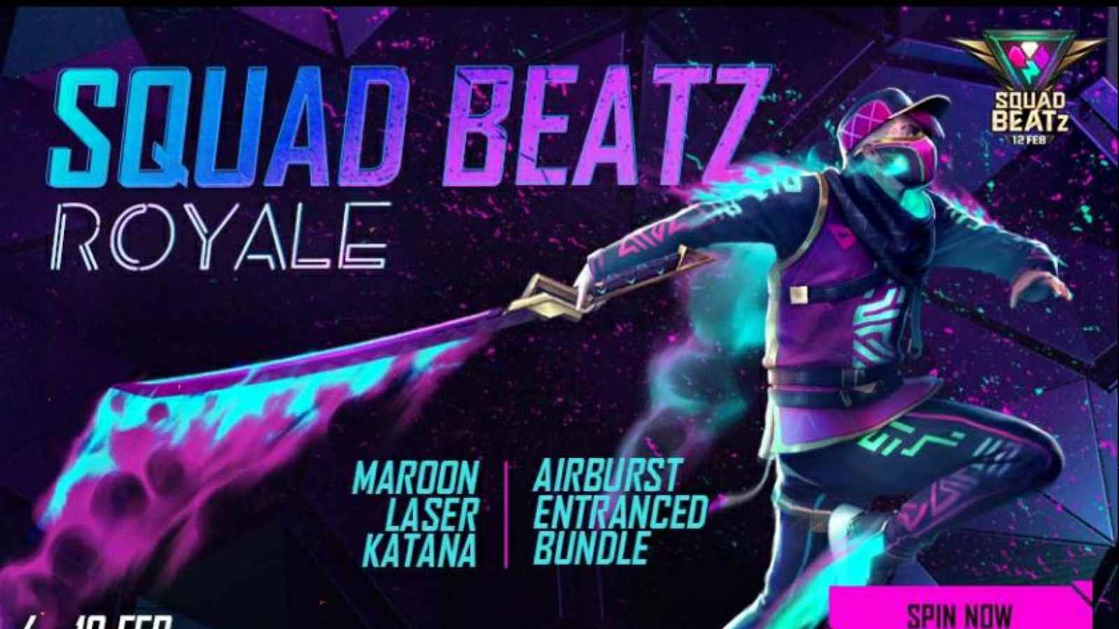 How To Get Airburst Entranced Bundle In Free Fire Squad Beatz Royale?