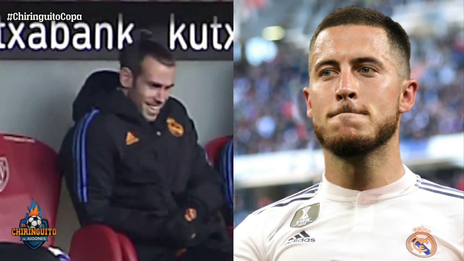 Gareth Bale aims savage dig at Eden Hazard after the Belgian is forced to return to the bench by Carlo Ancelotti