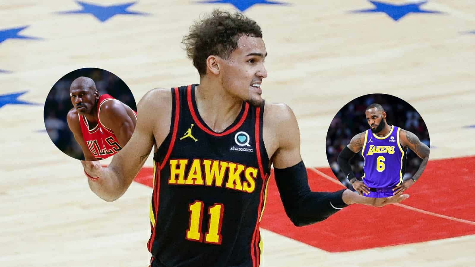 “Where is CurBum”: NBA fans react as Trae Young joins Michael Jordan, LeBron James and other legends in this elite club