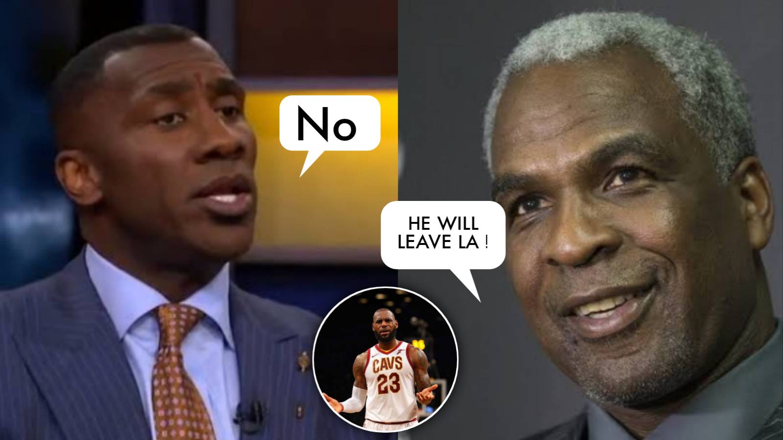 “I don’t believe Bron will leave”: Shannon Sharpe on Charles Oakley’s claim of LeBron James leaving the Lakers for another ring chase