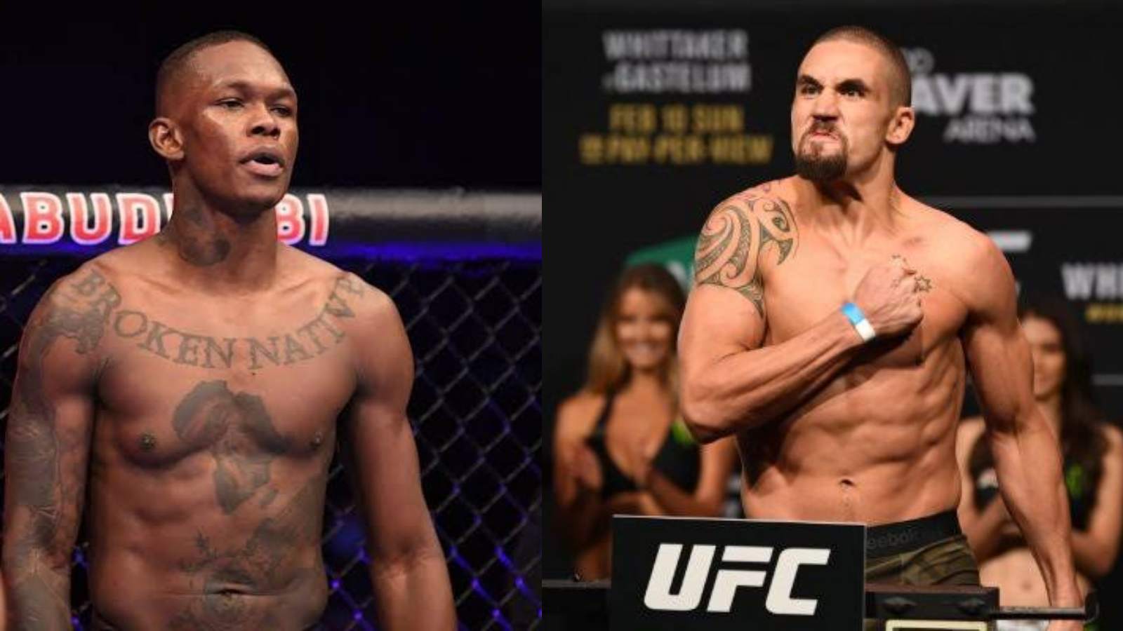 Robert Whittaker reacts to Israel Adesanya’s recent gyno affliction