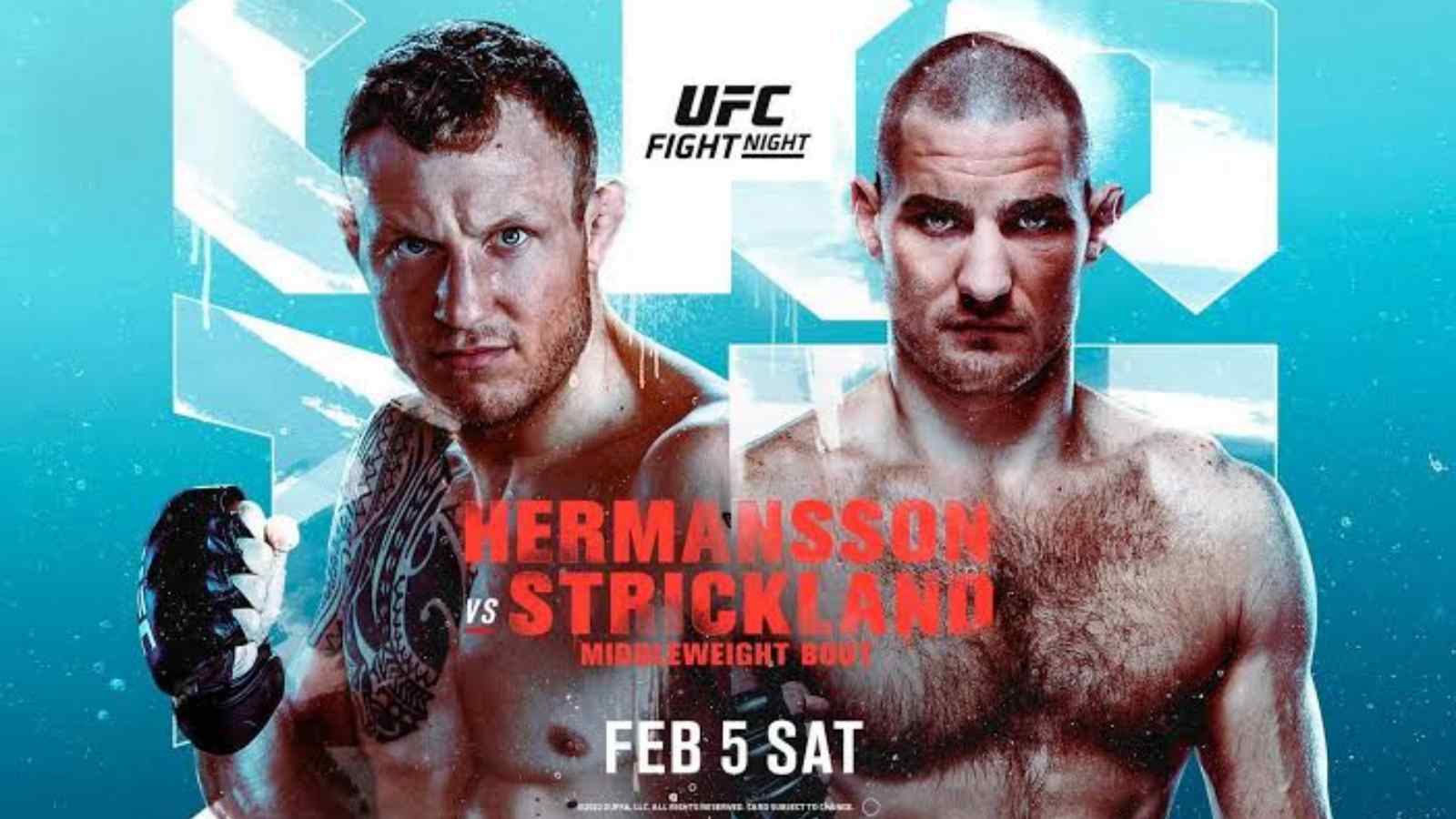 UFC Vegas 47: Sean Strickland vs Jack Hermansson Prediction, Odds and Fight Preview