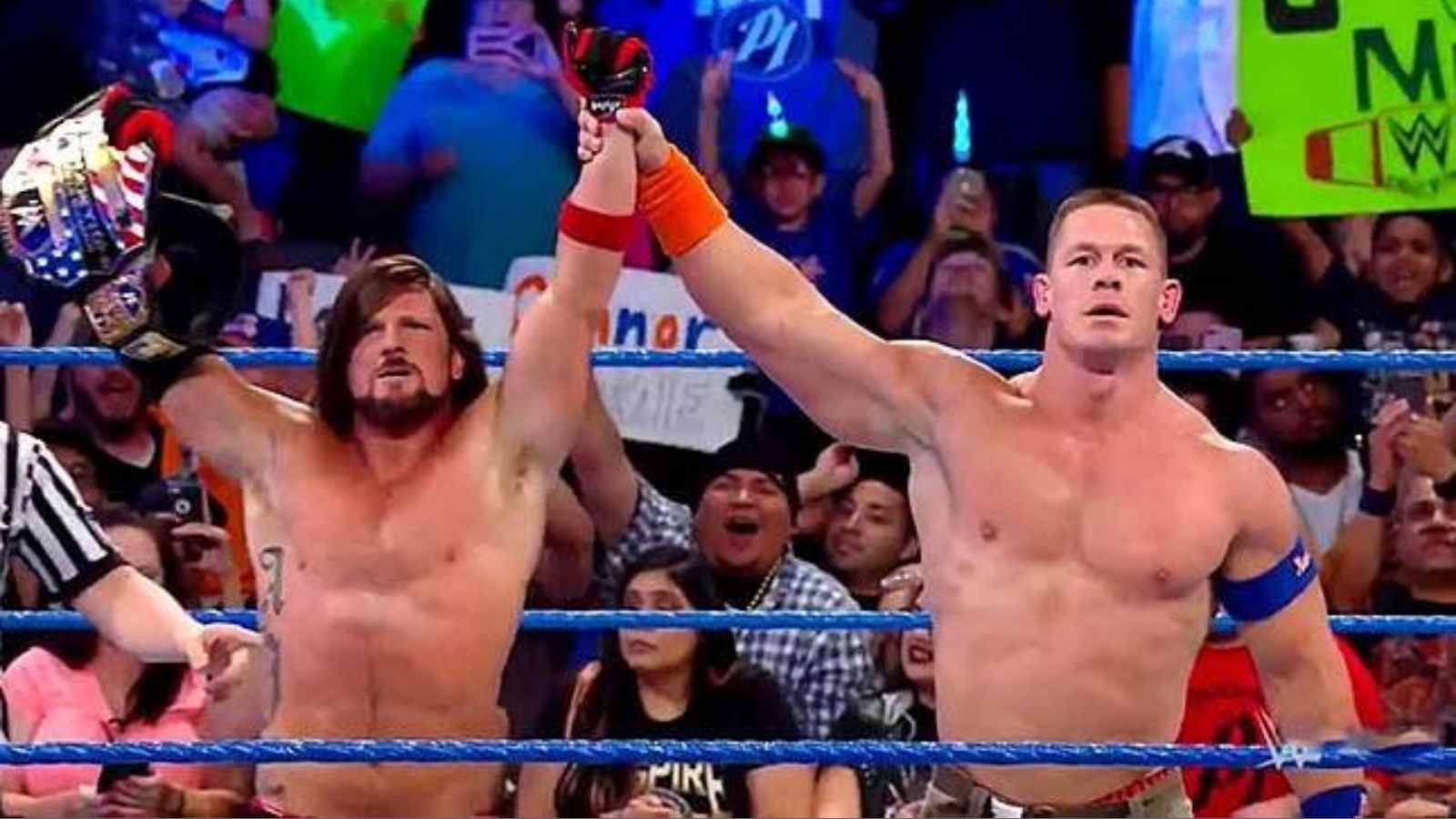 “I enjoyed working with him and can’t wait for the next one”; When AJ Styles opened up about the time he shared the ring with John Cena