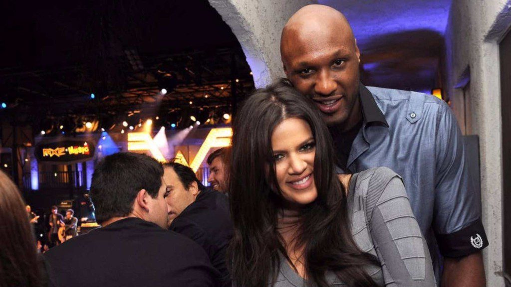 Lamar Odom and Khloe Kardashian