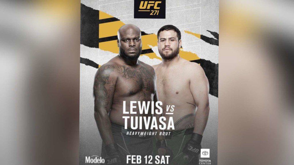 Derrick Lewis(L) vs. Tai Tuivasa(R)