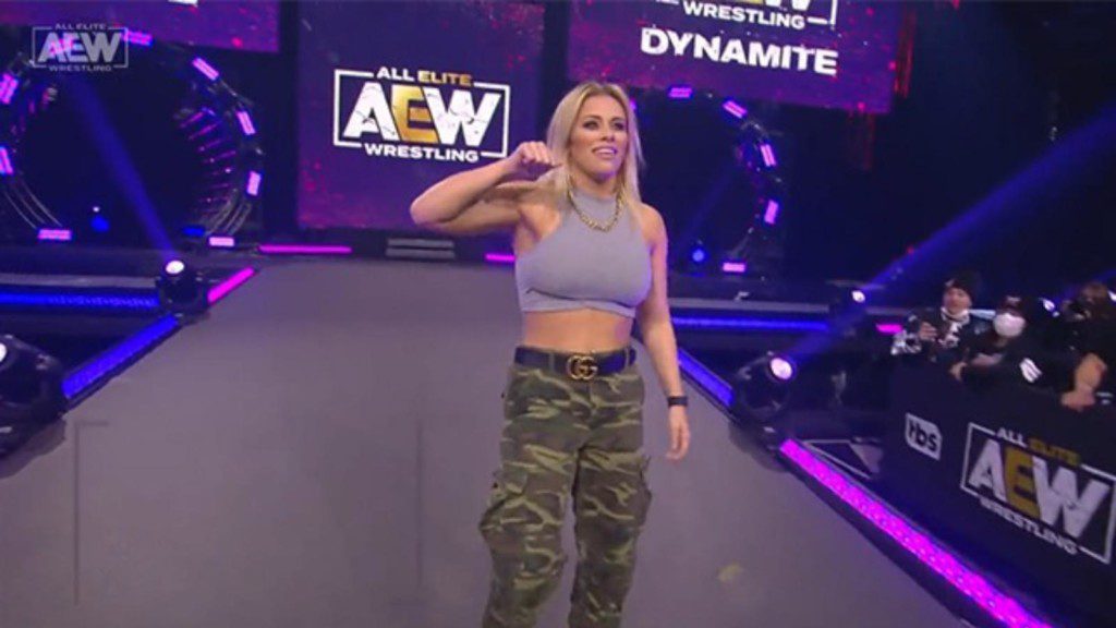 Paige VanZant at AEW Dynamite