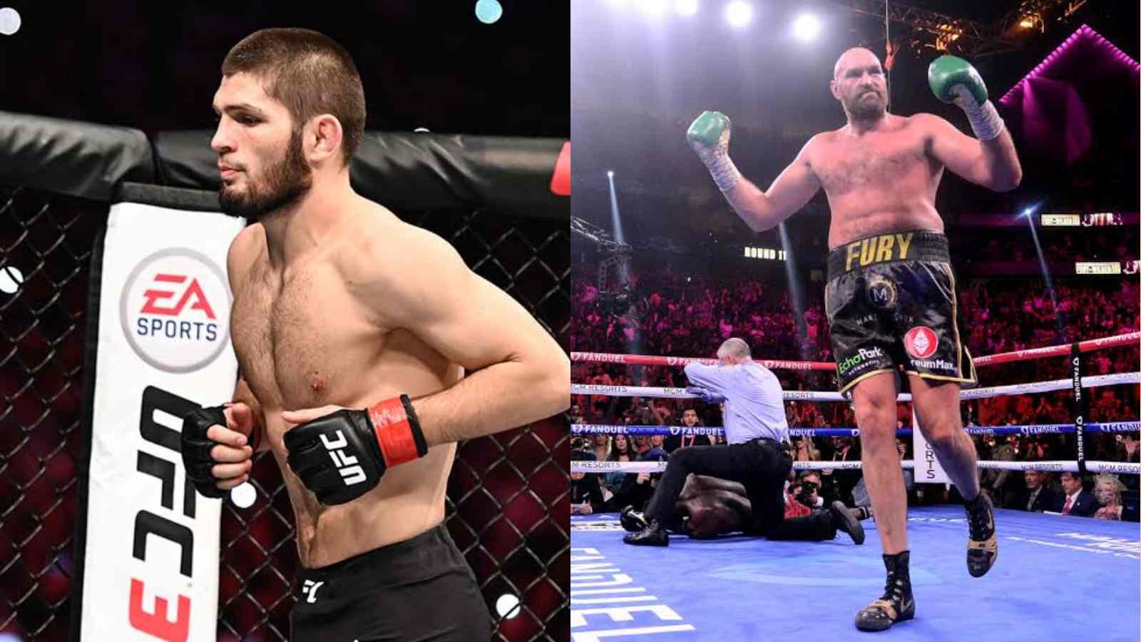 “Real recognise real”- Khabib Nurmagomedov responds to Tyson Fury lauding his career choices